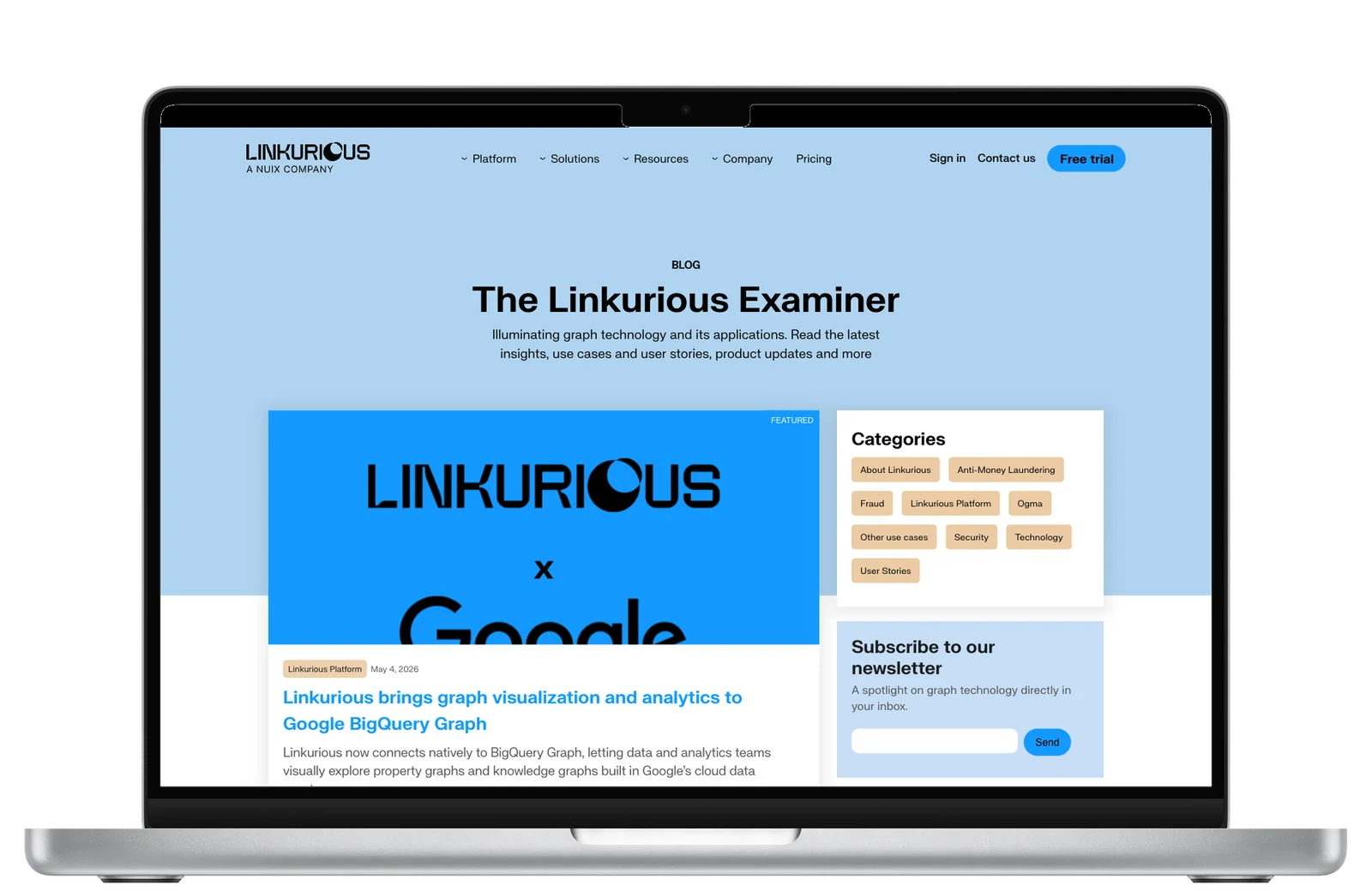 Blog The Linkurious Examiner